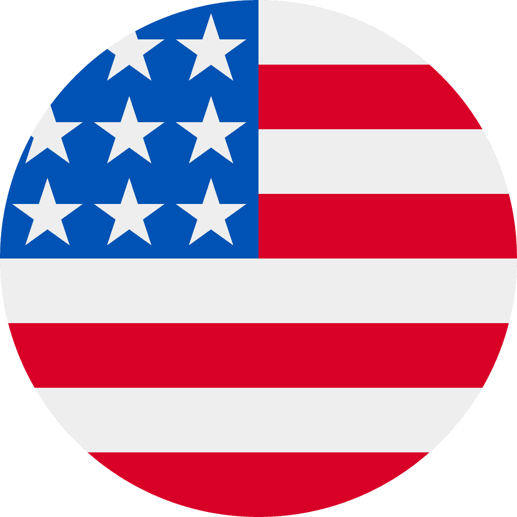 English Language US Flag